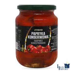Паприка консервована VIYAVO 720ml/670g ск/б (4 шт/192 ящ)