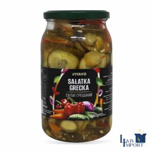 Салат VIYAVO 900ml/840g Грецький ск/б (8 шт/84 ящ)