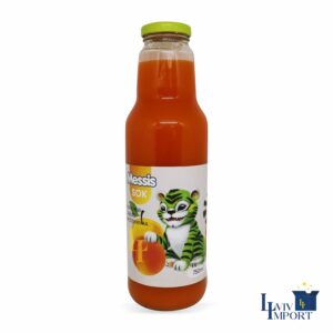 Сік скло MESSIS 750ml "Тигреня" персик+ морква+ яблуко (8 шт/85 ящ)