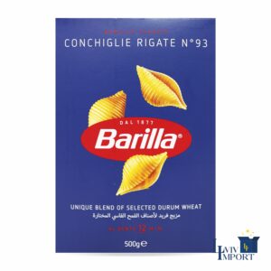 Макарони BARILLA 500g  №93  Conchiglie Rigate  (24 шт/20 ящ)