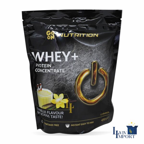 Протеїн Go On Nutrition Whey+ 450g ваніль (7 шт/72 ящ)