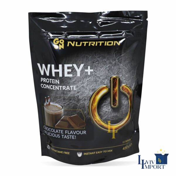 Протеїн Go On Nutrition Whey+ 450g шоколад (7 шт/72 ящ)