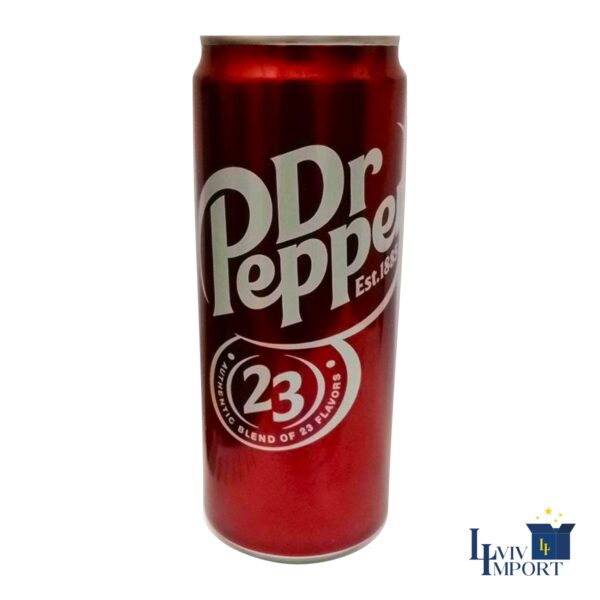 Напій DR.PEPPER 330ml б/алк газований (24 шт)