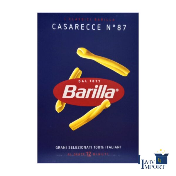 Макарони BARILLA 500g  №87  Casarecce  (28 шт/20 ящ)