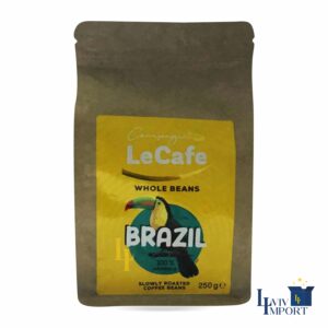 Кава в зернах LE CAFE 250g Brazil (8 шт)