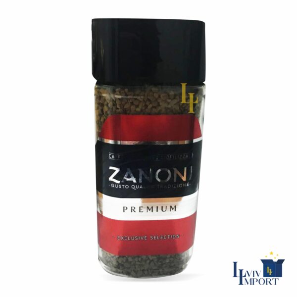 Кава розчинна ZANONI 200g Premium (6 шт)