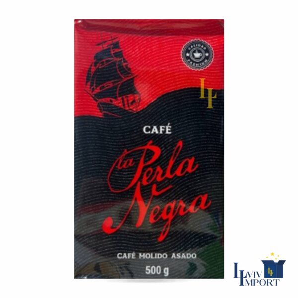 Кава мелена LA PERLA NEGRA 500g (12 шт)