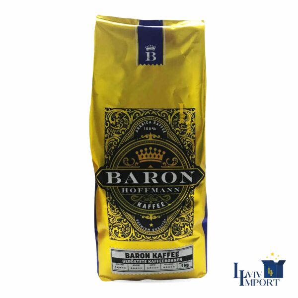 Кава в зернах BARON HOFFMANN 1kg Baron Kaffee (8 шт)