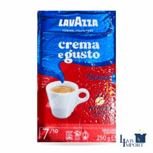 Кава мелена LAVAZZA 250g Crema e Gusto (20 шт)