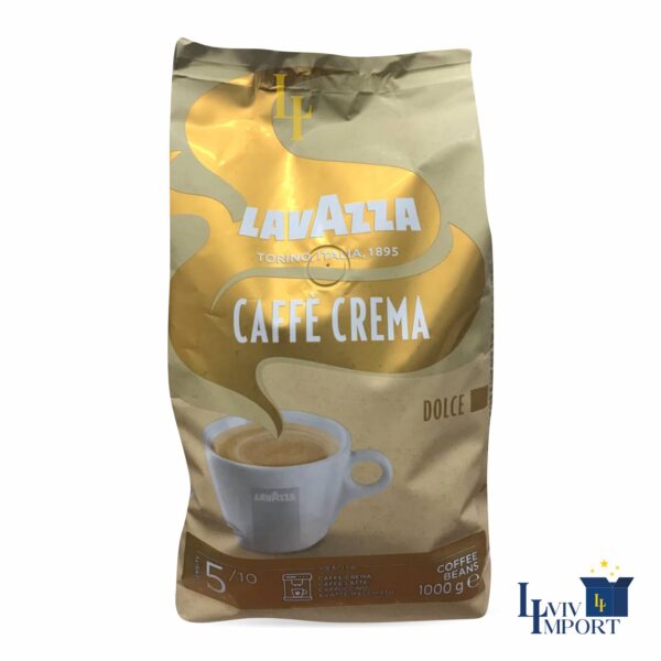 Кава в зернах LAVAZZA 1kg Caffe Crema Dolce (6 шт)