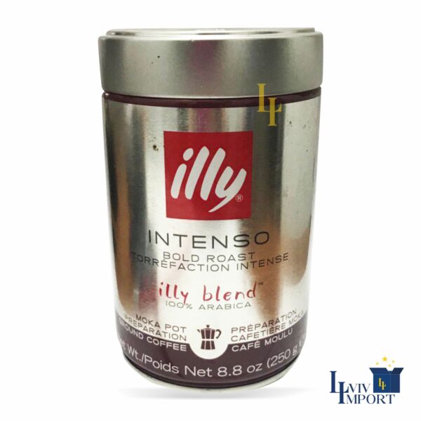 Кава мелена ILLY 250g Intenso (6 шт)