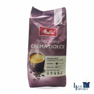 Кава в зернах MELITTA 1kg Bella Crema Dolce (8 шт)