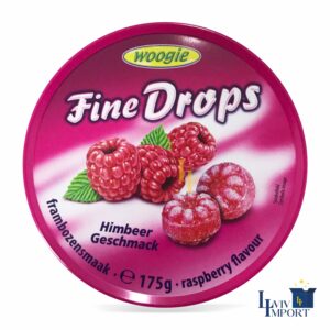 Льодяники Woogie Fine Drops 200g малина (10 шт)