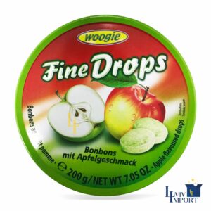 Льодяники Woogie Fine Drops 200g яблуко (10 шт)