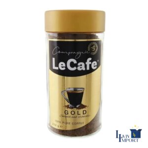 Кава розчинна LeCafe 200g Gold ск/б (6 шт/153 ящ)