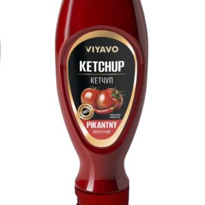 Кетчуп VIYAVO 450g пікантний (15 шт/72 ящ)