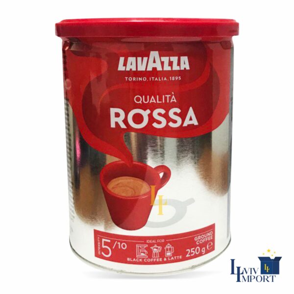 Кава мелена LAVAZZA 250g Rossa ж/б (12 шт)