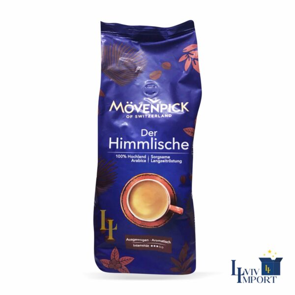 Кава в зернах MOVENPICK 1kg Der Himmlische (4 шт)