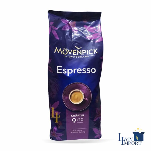 Кава в зернах MOVENPICK 1kg Espresso (4 шт)