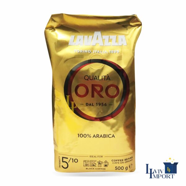Кава в зернах LAVAZZA 500g Qualita Oro (12 шт/66 ящ)