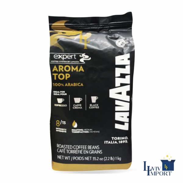 Кава в зернах LAVAZZA 1kg Aroma Top (6 шт/66 ящ)