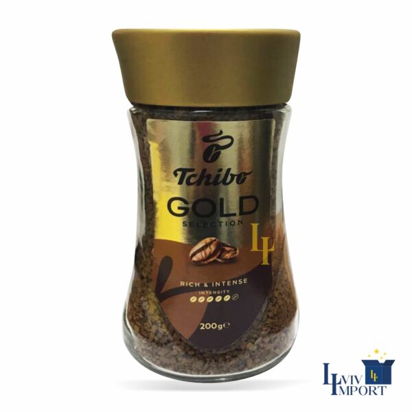 Кава розчинна TCHIBO 200g Gold Selection (6 шт/135 ящ)