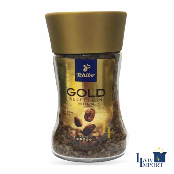 Кава розчинна TCHIBO 50g Gold Selection (12 шт/210 ящ)