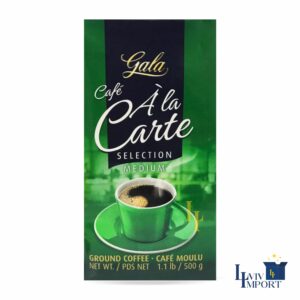 Кава мелена GALA 500g Cafe a la carte Selection (12 шт/120 ящ)