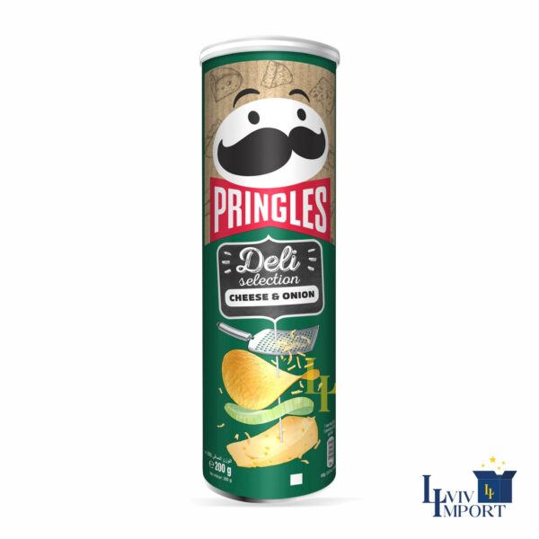 Чипси PRINGLES 200g Deli Selection Cheese & Onion (19 шт/56 ящ)*