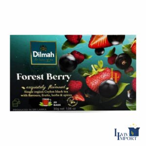 Чай чорний DILMAH 20x1.5g Лісові ягоди к/у (12 шт)