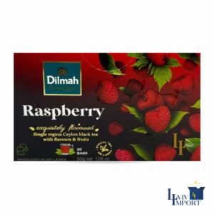 Чай чорний DILMAH 20x1.5g Малина к/у (12 шт)