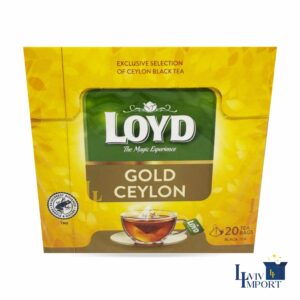 Чай чорний LOYD 20*2g Gold Ceylon (10 шт/140 ящ)
