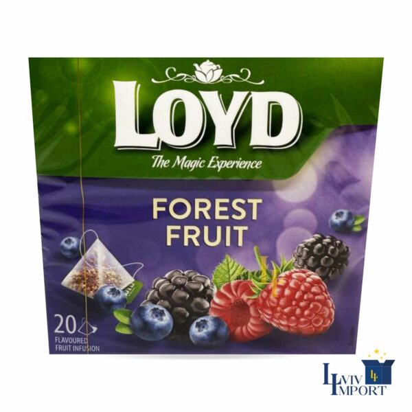 Чай фруктовий LOYD 20*2g лісові ягоди (10 шт/140 ящ)