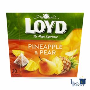 Чай фруктовий LOYD 20*2g ананас і груша (10 шт/140 ящ)