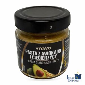 Паста з авокадо та нуту VIYAVO 225ml/190g ск/б (8 шт/280 ящ)