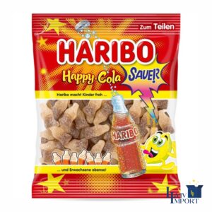 Желейні цукерки HARIBO 175g Happy-Cola кисла (18 шт)