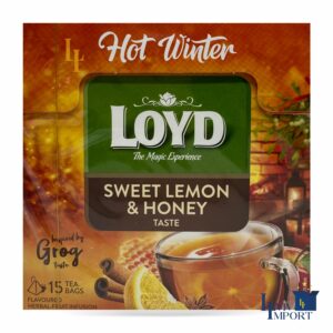 Чай фруктовий LOYD 15*3g Hot Winter Inspired by Grog солодкий лимон і мед (10 шт/140 ящ)