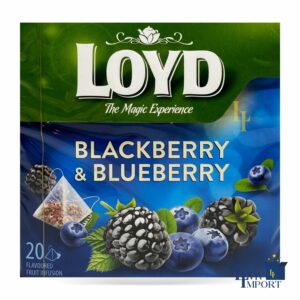 Чай фруктовий LOYD 20*2g чорниця та ожина (10 шт/140 ящ)