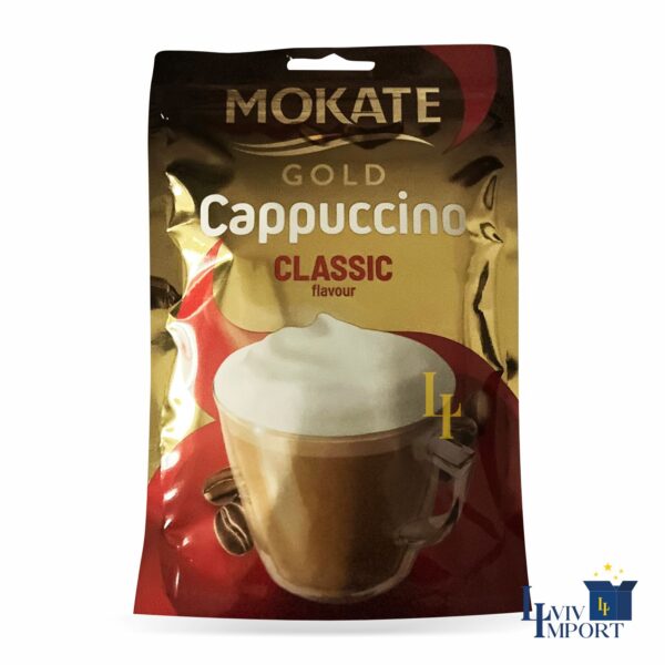 Напій капучино MOKATE Gold 100g класичний (10 шт/160 ящ)