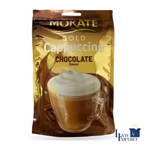Напій капучино MOKATE Gold 100g шоколад (10 шт/160 ящ)