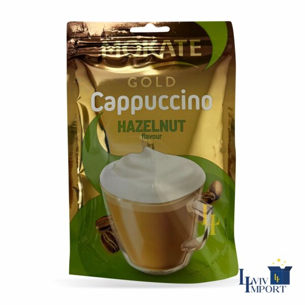 Напій капучино MOKATE Gold 100g лісовий горіх (10 шт/160 ящ)