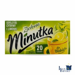Чай зелений MINUTKA 26g 20х1