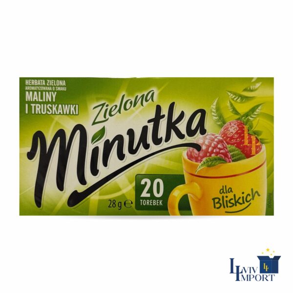 Чай зелений MINUTKA 28g 20х1