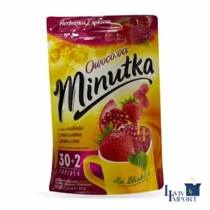 Чай фруктовий MINUTKA 64g 32х2g з малиною