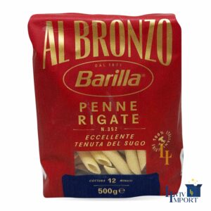 Макарони BARILLA BRONZO 500g  Penne rigate  (18 шт/24 ящ)