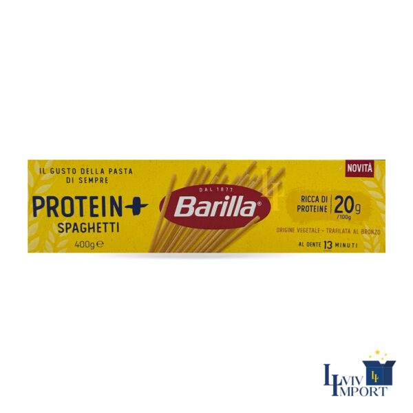 Макарони BARILLA PROTEIN+ 400g  Spaghetti  (24 шт/32 ящ)