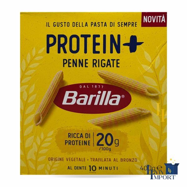 Макарони BARILLA PROTEIN+ 400g  Penne Rigate  (14 шт/48 ящ)