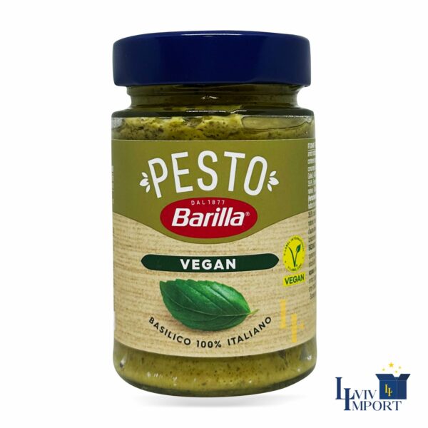 Соус BARILLA 195g Pesto Basilico Vegano (12 шт/180 ящ)