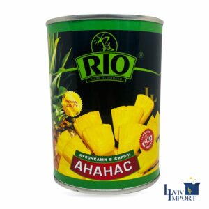 Ананас RIO 580ml шматочки ж/б (24 шт/60 ящ)