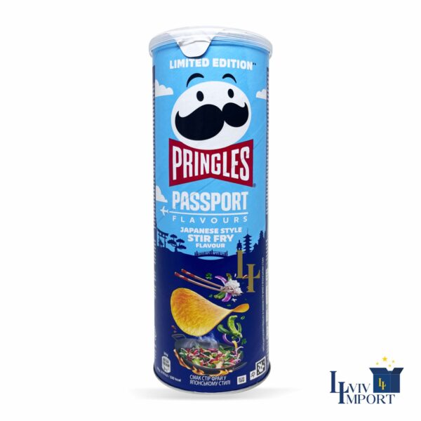 Чипси PRINGLES 165g Japanese Style Stir Fry (19 шт/56 ящ)*